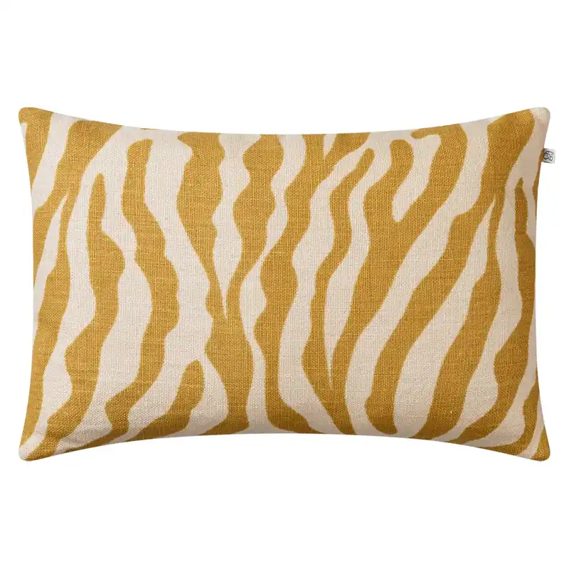 Zebra cushion cover 40x60 cm, spicy yellow Reduced Price