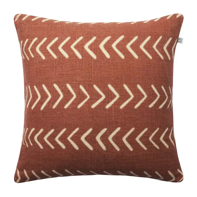 Trending Tara cushion cover 50x50 cm, Spicy yellow