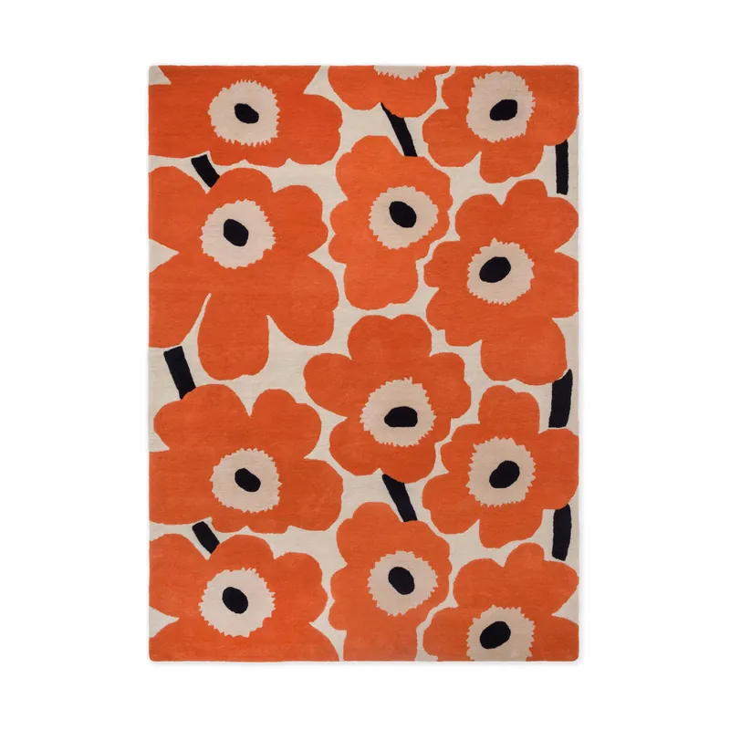 Unikko wool rug, Greige, 170x240 cm In Demand