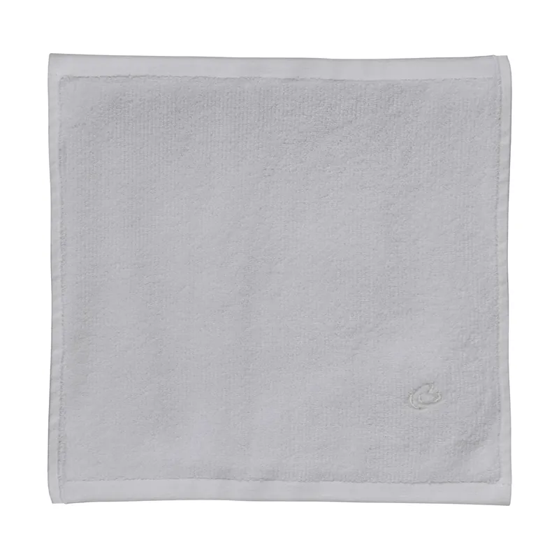 Handmade Molli towel 30x30 cm, White