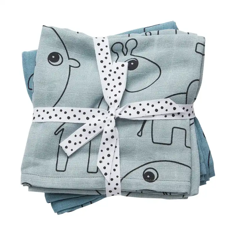 Low Price Contour washcloth 2-pack, Blue