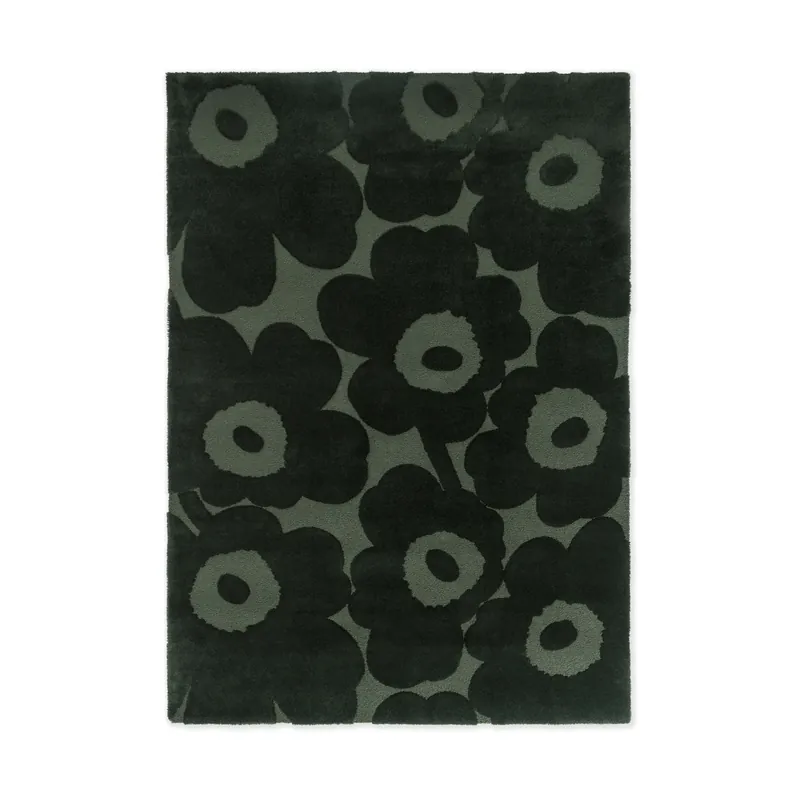 Unikko wool rug, Greige, 170x240 cm Free Returns
