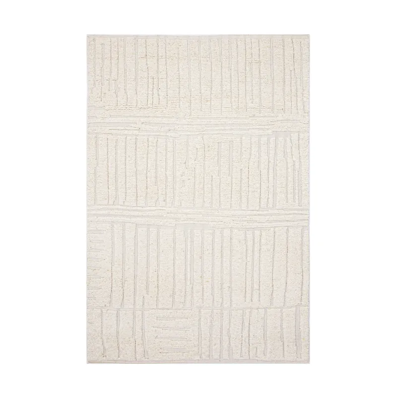 Final Sale Sandnes wool rug, White, 170x240 cm