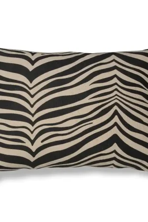 Zebra cushion 40x60 cm, simply taupe (beige) Trusted Brand
