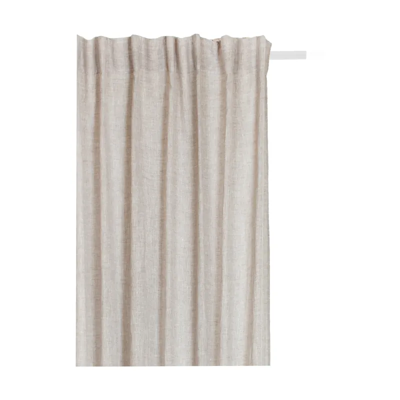 Buy Direct Sunrise curtain with pleat band 140x290 cm, Oatmeal