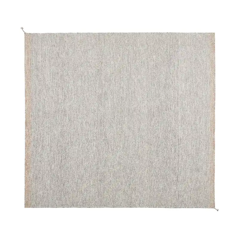 Time-Limited Ply wool rug 280x280 cm, Black-white