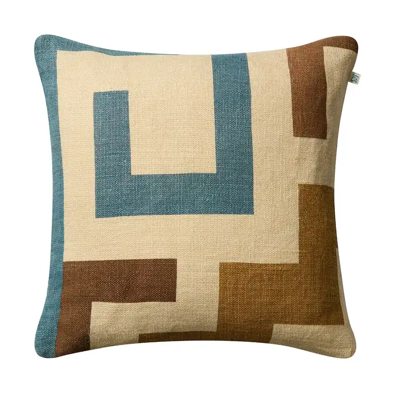 Aman cushion cover 50x50 cm, Taupe-cactus green-brown Top Pick