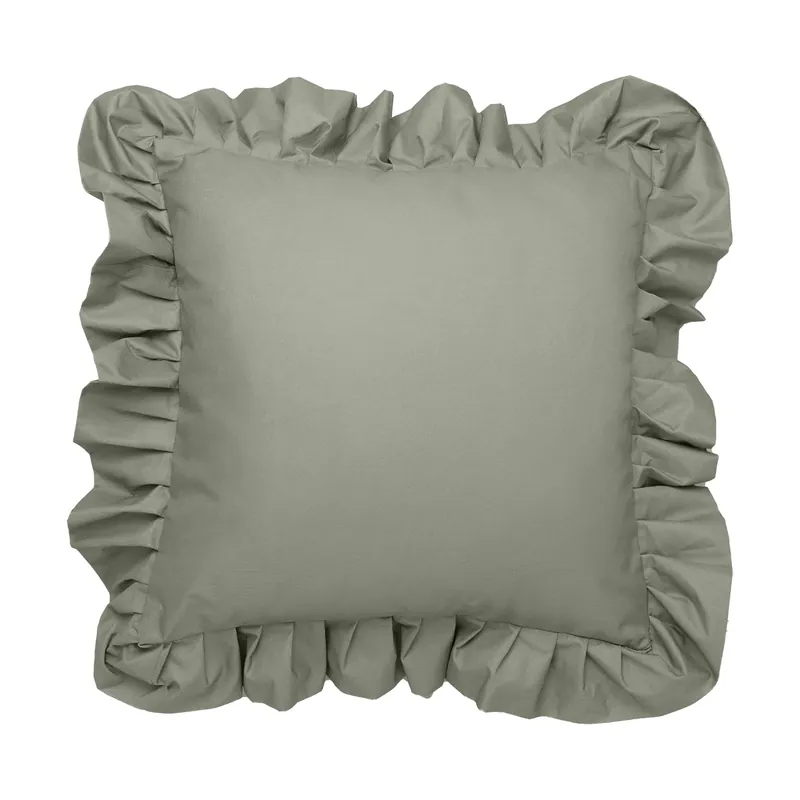 Garden Glory Outdoor cushion with frill 45x45 cm, Beige-pink Deal