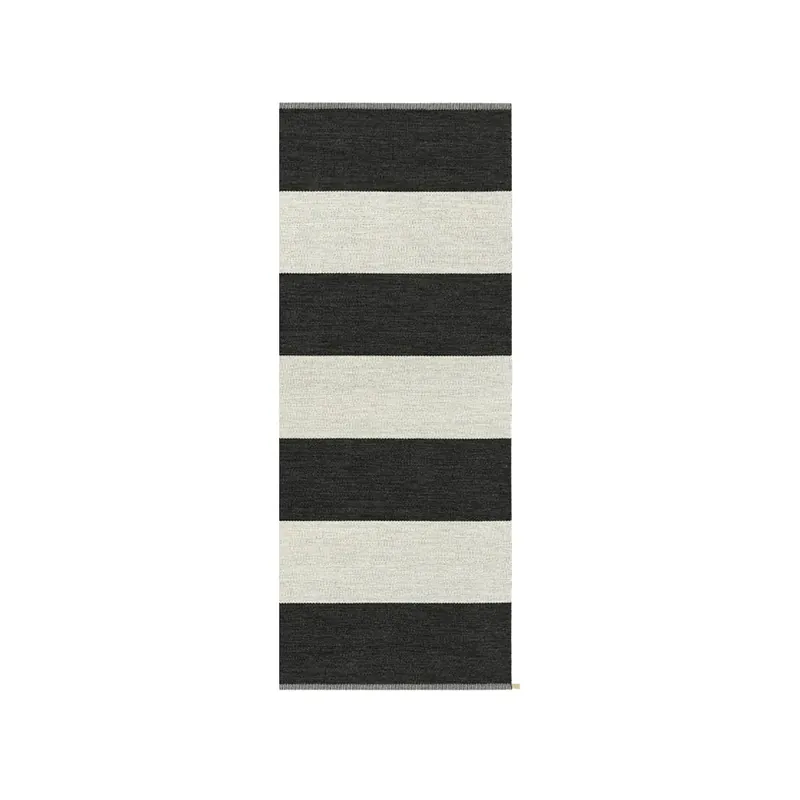 Wide Stripe Icon hallway runner, Polarized blue 200x85 cm Crafted