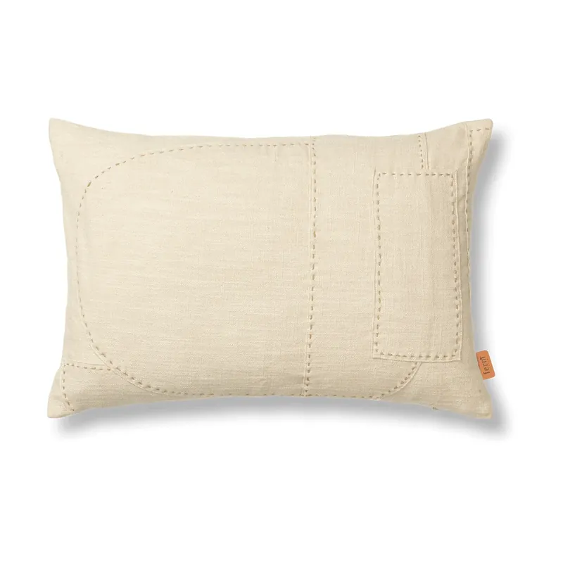 Factory Price Darn cushion cover 40x60 cm, Natural