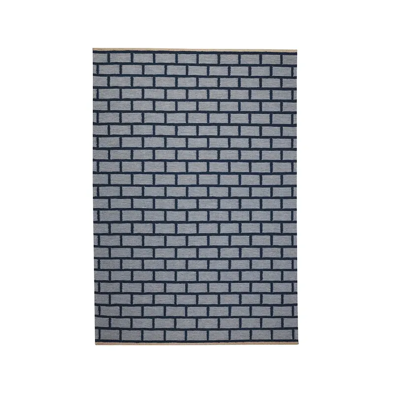 Brick rug, Blue, 170x240 cm Markdown