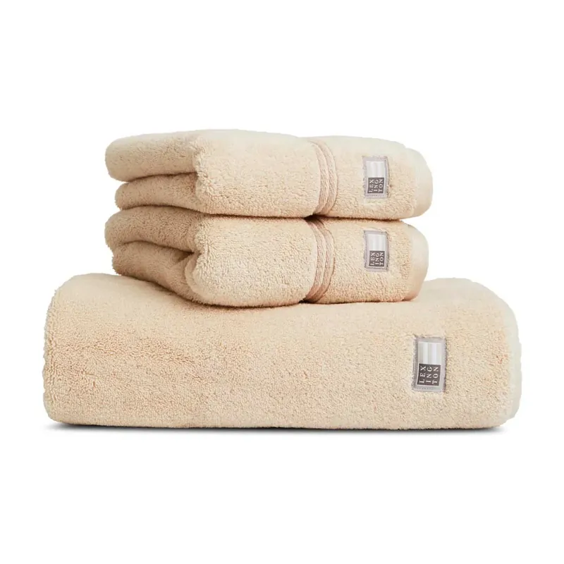 Handmade Lexington Hotel towel 50x70 cm, Light grey-grey