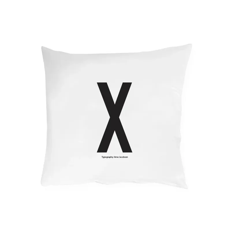 Original Design Letters pillow case 63x60 cm, D