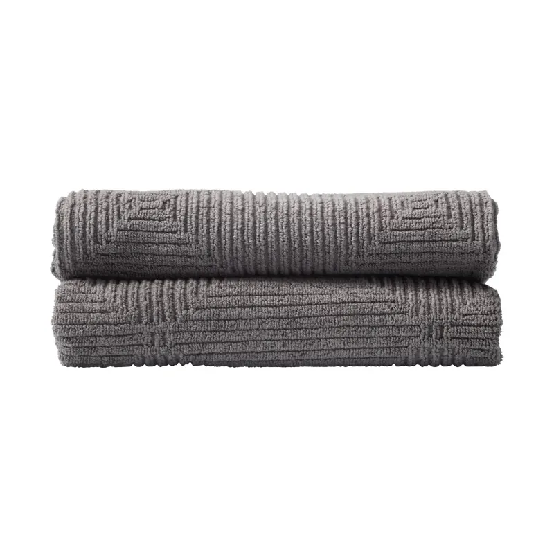R33 Kirkeby towel 2-pack, Granite gray Time-Limited