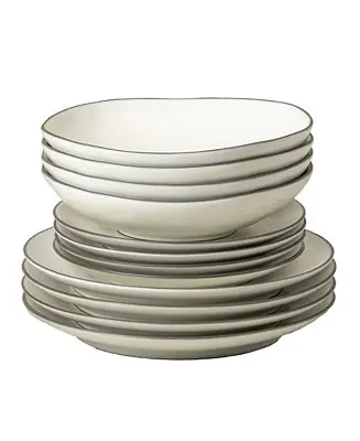 Best Seller Stacked 12 Pc. Dinnerware Set, Service for 4