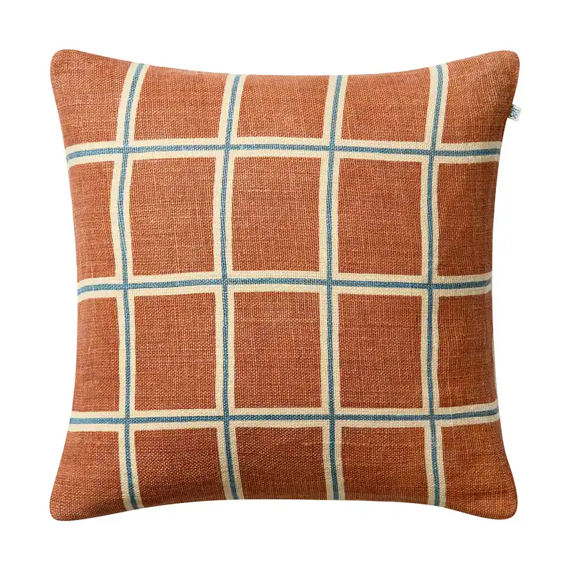 Secure Checkout Raha cushion cover 50x50 cm, Cactus green-taupe