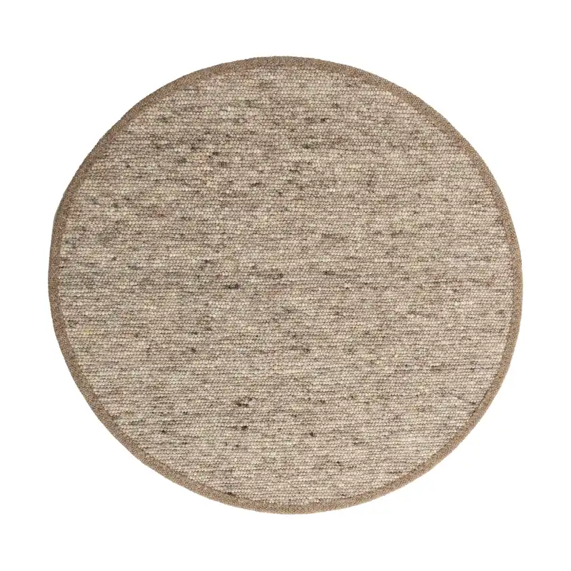 Sierrafil round rug, Natural white no. 11, Ø170 cm Popular