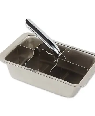 Price Cut Endurance Stainless Steel 7x5x3" Ice Cube Tray