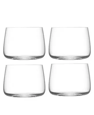 Metropolitan Stemless Wine Glasses, Set of 4 Certified