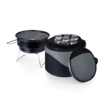 by Picnic Time Caliente Portable Charcoal Grill & Cooler Tote Price Drop