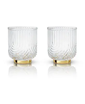 Gatsby Tumblers, Set of 2, 12 Oz Direct From Factory