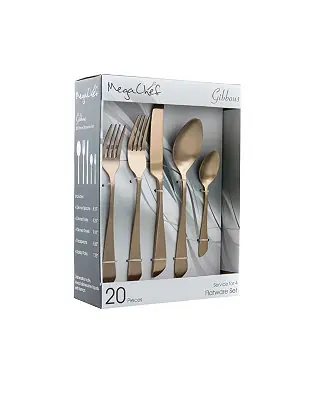 Gibbous 20-Pc. Flatware Set, Service for 4 Markdown
