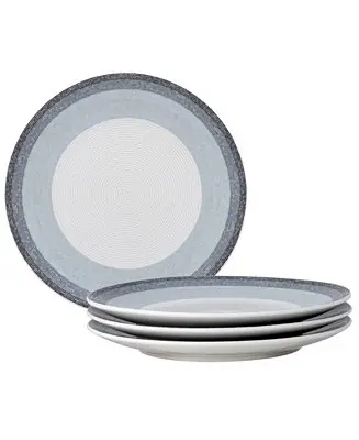 While Supplies Last Colorscapes Layers Coupe Salad Plate Set of 4, 8.25"