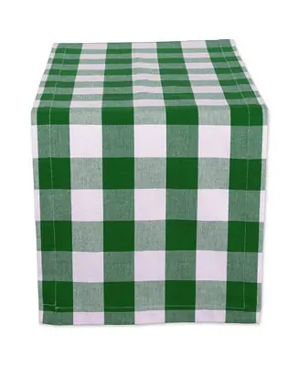 Top Pick Shamrock Buffalo Check Table Runner