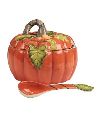 Get Yours Harvest Morning Pumpkin Tureen with Ladle