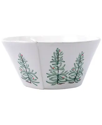 Holiday Sale Lastra Holiday Large Stacking Serving Bowl