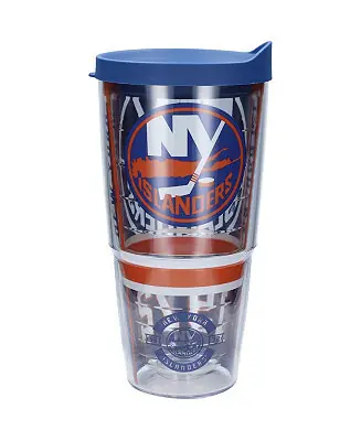 New York Islanders 24 Oz Top Shelf Classic Tumbler Free Returns