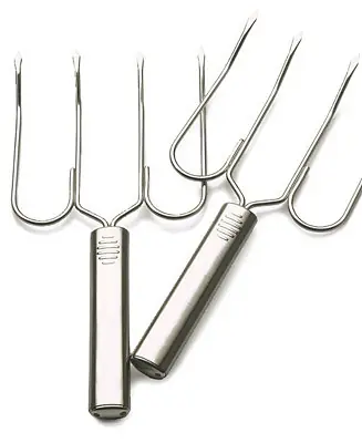 Endurance Stainless Steel 2 Piece 12x5x1" Turkey Lifters - Instant Buy