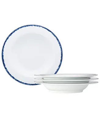 Price Cut Rill Set of 4 Pasta Bowls, Service for 4