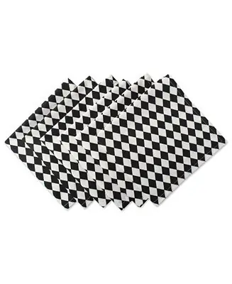 Harelquin Print Napkin, Set of 6 Direct From Manufacturer