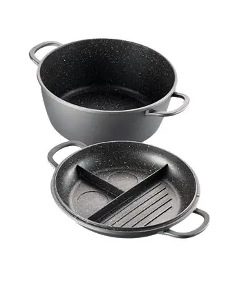 STONE 11" Cast Aluminum Roaster Direct From Manufacturer