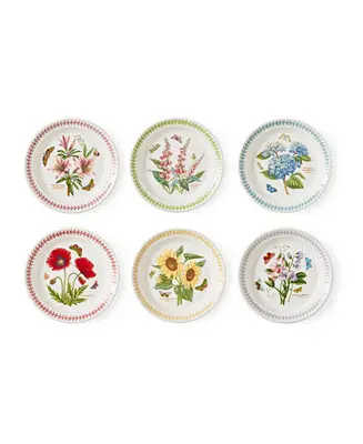 Mega Sale Botanic Garden Meadow Assorted Salad Plates, Set of 6