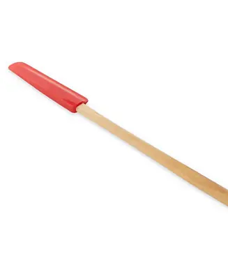 Silicone Wood 12x1" Red Skinny Spatula Warranty Included