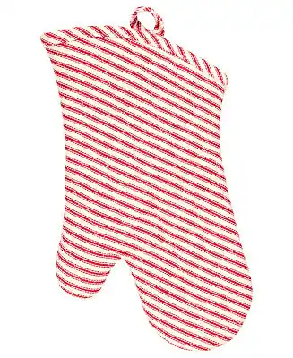 Next Day Delivery Metro Stipe Oven Mitt, Set of 2