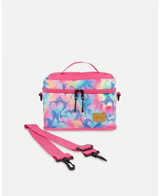 Girl Lunch Box Rainbow Heart Print - Toddler|Child Best Seller