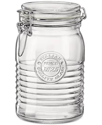 Holiday Sale Officina 1825 17-Oz. Swing-Top Glass Jar, Set of 6