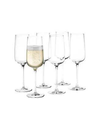 Professional Grade Bouquet Champagne Glasses, Set of 6