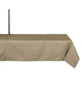 Lattice Print Outdoor Tablecloth with Zipper,60"x84 " Must Have