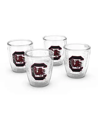 No Minimum Order South Carolina Gamecocks 4-Pack 12oz. Emblem Tumbler Set