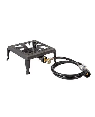 Get Yours Single Burner Cast Iron Stove with Regulator Hose