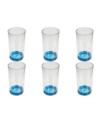 Grab Now Fine Ribbed Double Old Fashioned Glasses, Set of 6