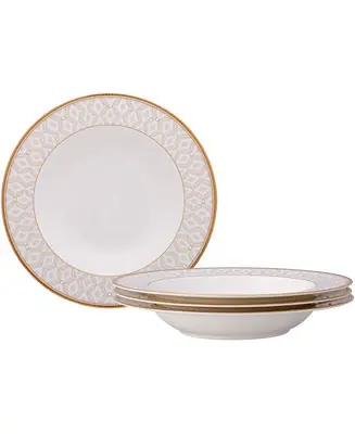 Noble Pearl Set of 4 Soup Bowls, 8.50", 12 oz. Genuine