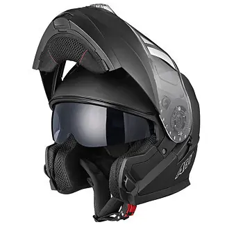 Genuine RUN-M3 Modular Flip Up Helmet Full Face Dual Visor DOT Motorcycle Bike
