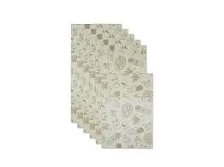 Fridge Liner Collection Non-Adhesive, Cut to Fit, 12x24", Cream Market, 6 Piece Factory Price