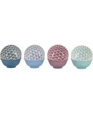 Set of 8 Ooh La La Terrin Bowls, 24 oz Fan Favorite
