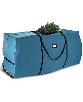 Extra Large Christmas Tree Rolling Storage Bag with Durable Handles & Wheels - 9 ft New Arrival